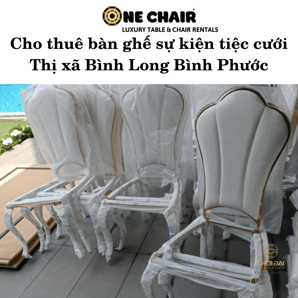 Cho thuê bàn ghế sự kiện tiệc cưới Thị xã Bình Long Bình Phước