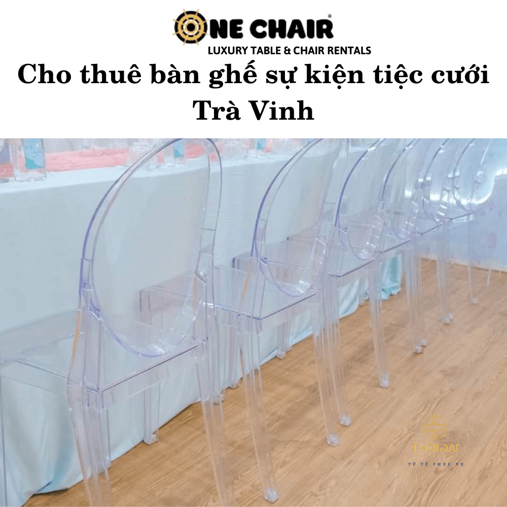 Cho thuê bàn ghế sự kiện tiệc cưới Trà Vinh