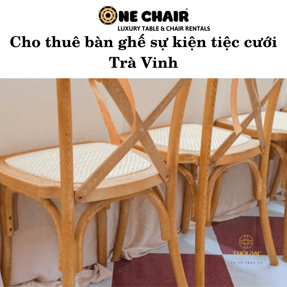 Cho thuê bàn ghế sự kiện tiệc cưới Trà Vinh
