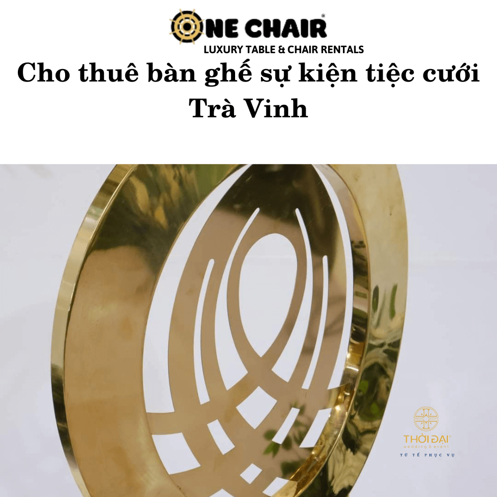 Cho thuê bàn ghế sự kiện tiệc cưới Trà Vinh