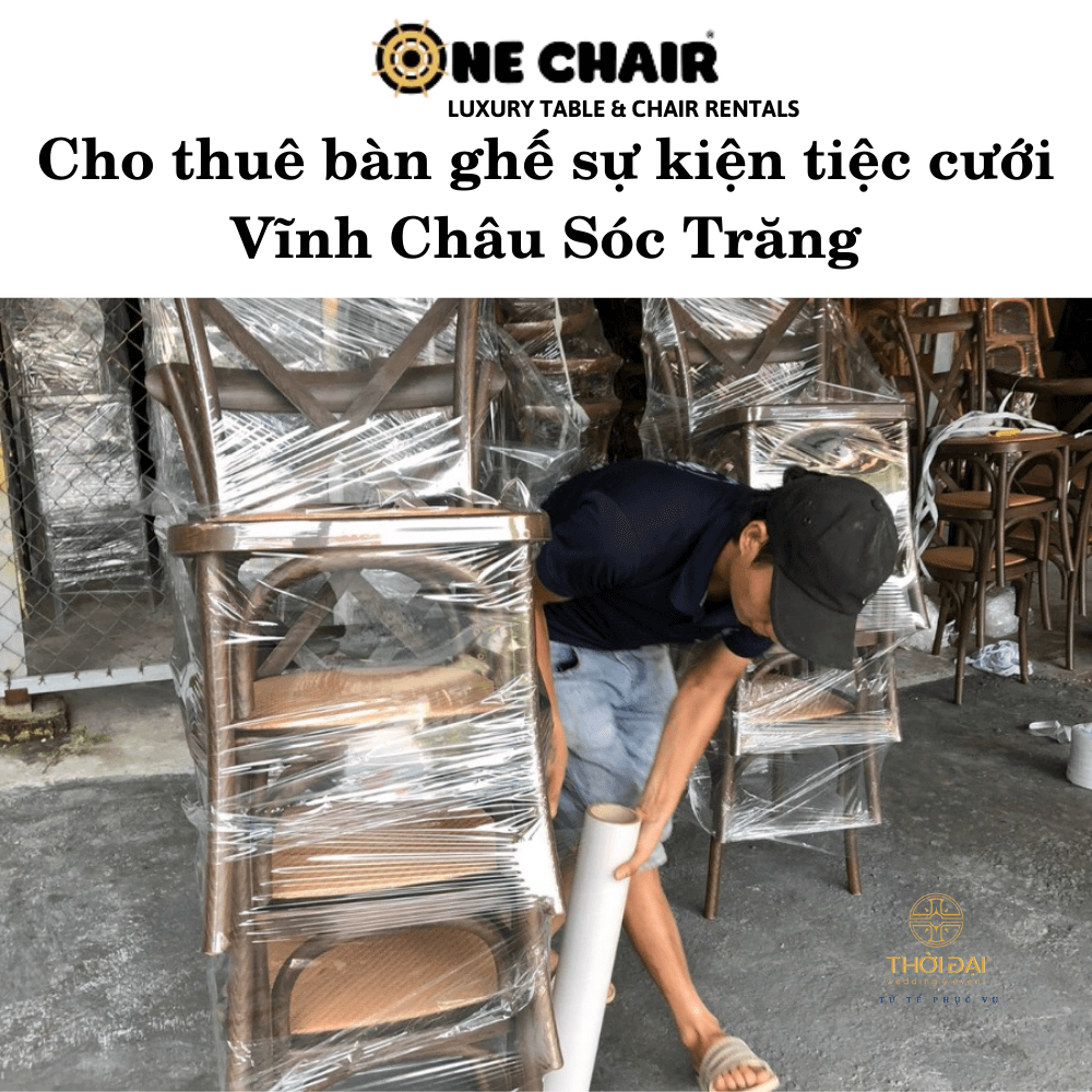 Cho thuê bàn ghế sự kiện tiệc cưới Vĩnh Châu Sóc Trăng