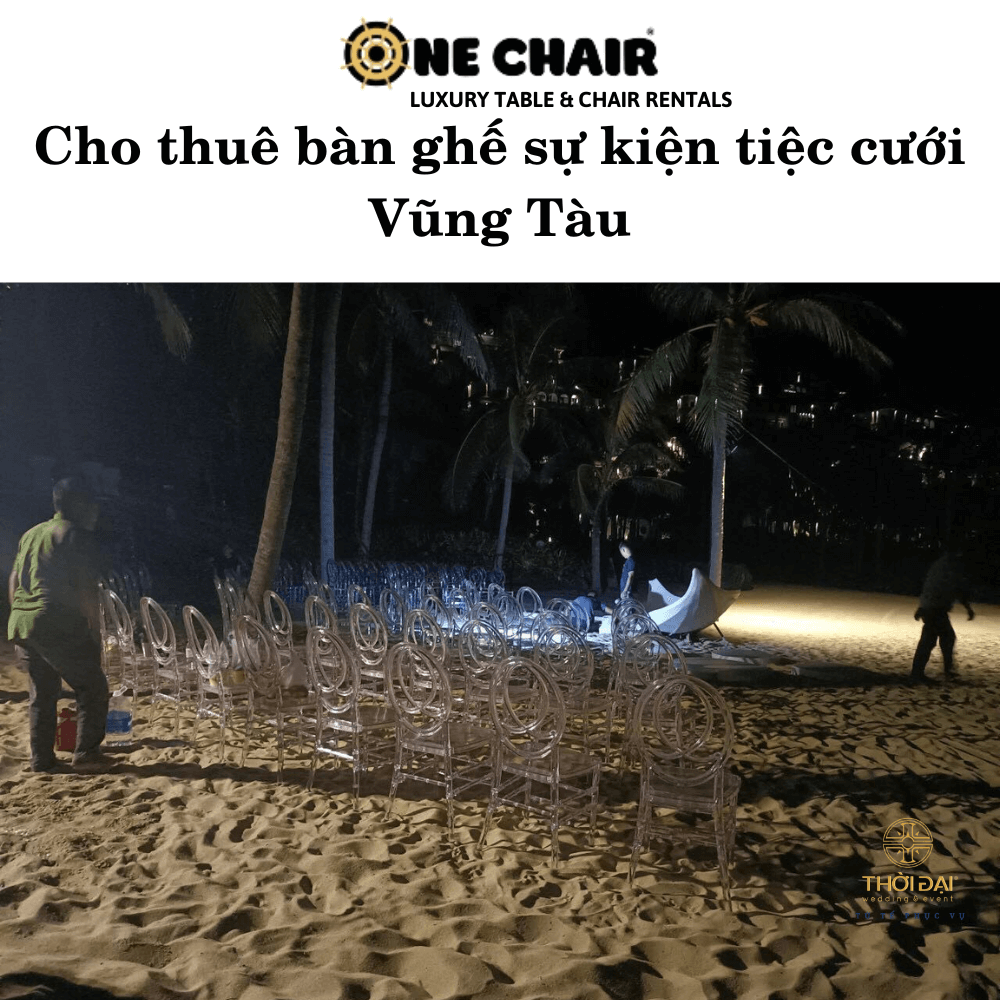Cho thuê bàn ghế sự kiện tiệc cưới Vũng Tàu