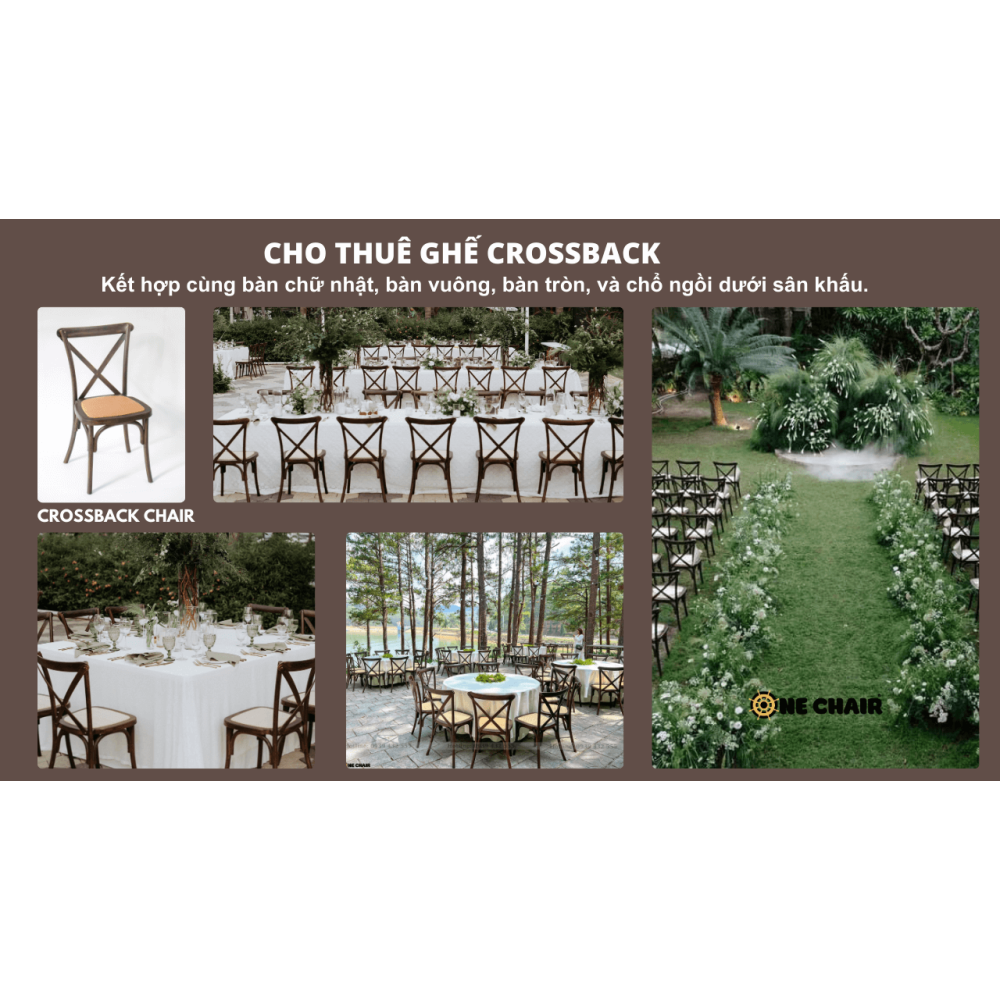 Cho Thuê Bàn Ghế Sự Kiện Hiện Đại Gò Vấp TPHCM – ONE CHAIR