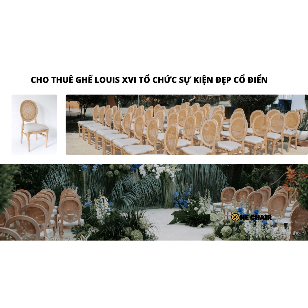 Cho Thuê Bàn Ghế Sự Kiện Hiện Đại Gò Vấp TPHCM – ONE CHAIR