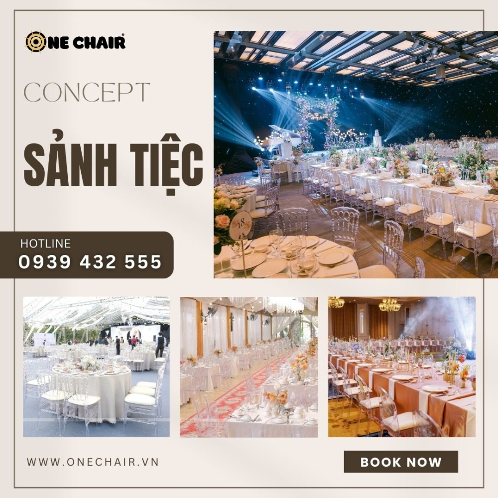 Dịch Vụ Cho Thuê Bàn Ghế Sự Kiện Tiệc Đám Cưới Đẹp Tại Nha Trang, Khánh Hoà