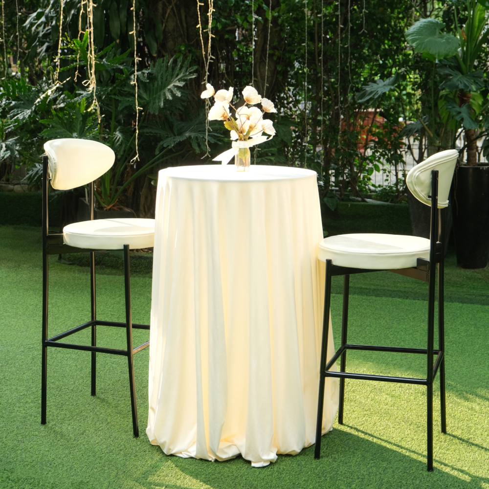 Velvet Bar: Ghế Bar Sự Kiện Cao Cấp Màu Đen - Mềm Mại, Cá Tính
