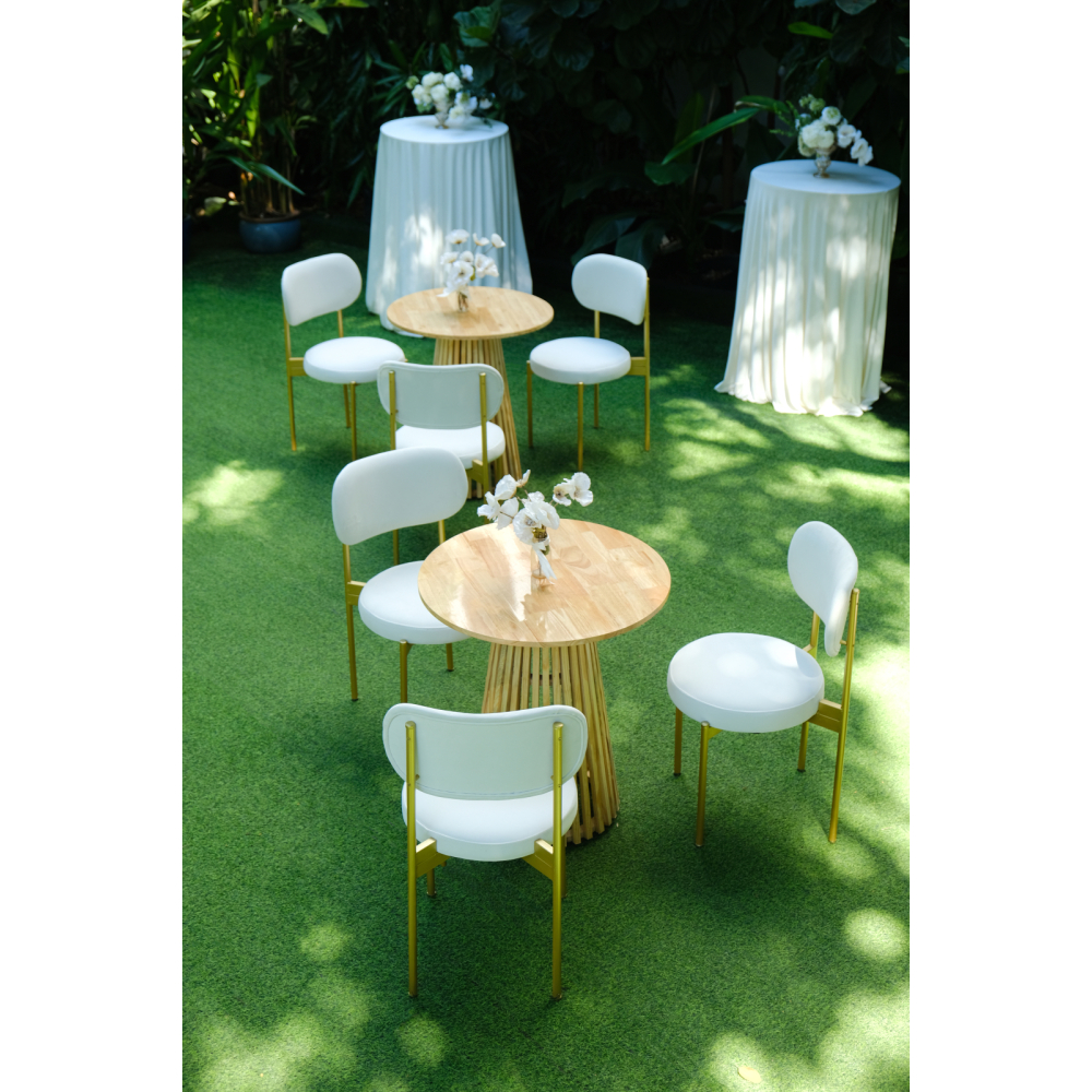 Velvet Chair – Bàn Ghế Bar Tối Giản Mà Cuốn Hút Cho Tiệc Cưới & Sự Kiện