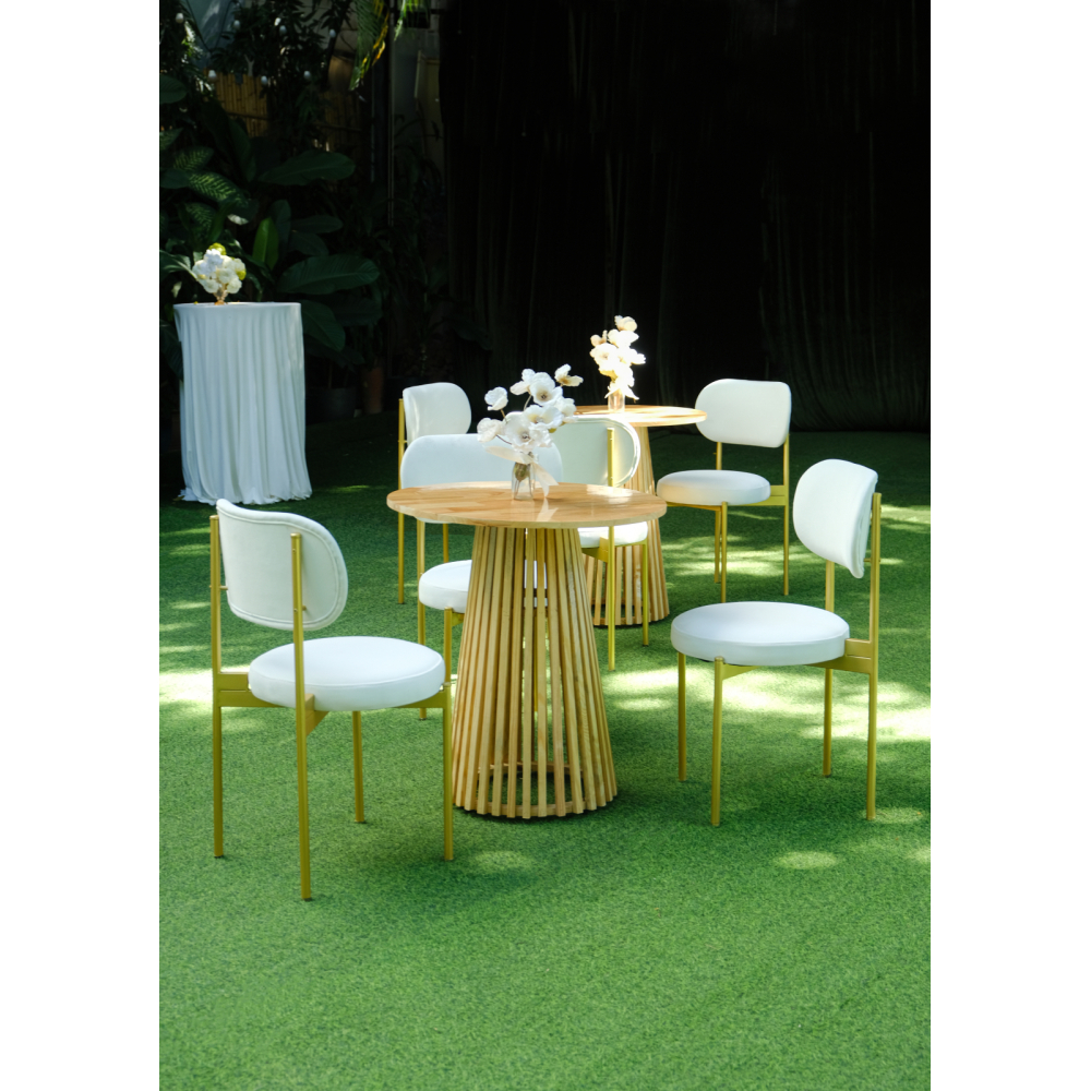 Velvet Chair – Bàn Ghế Bar Tối Giản Mà Cuốn Hút Cho Tiệc Cưới & Sự Kiện