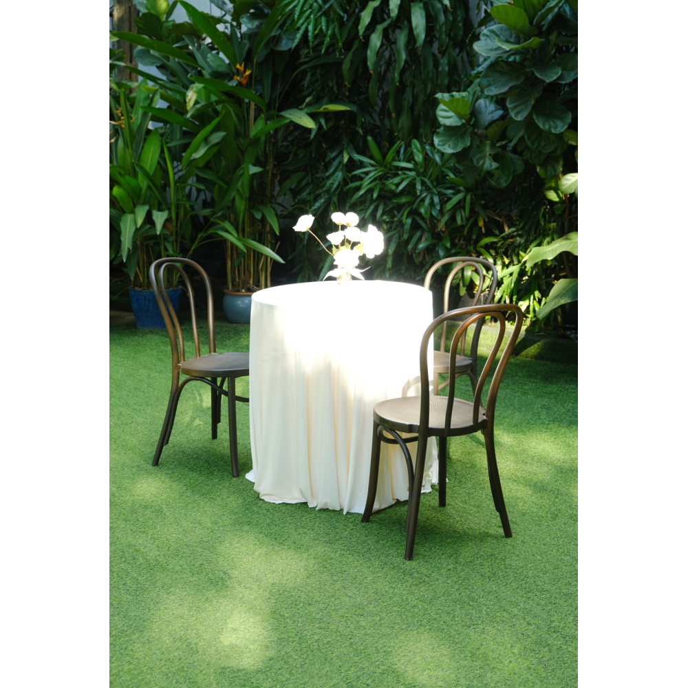 Ghế Thonet Nâu – Bàn Ghế Bar Cổ Điển Mộc Mạc Cho Tiệc Cưới & Sự Kiện