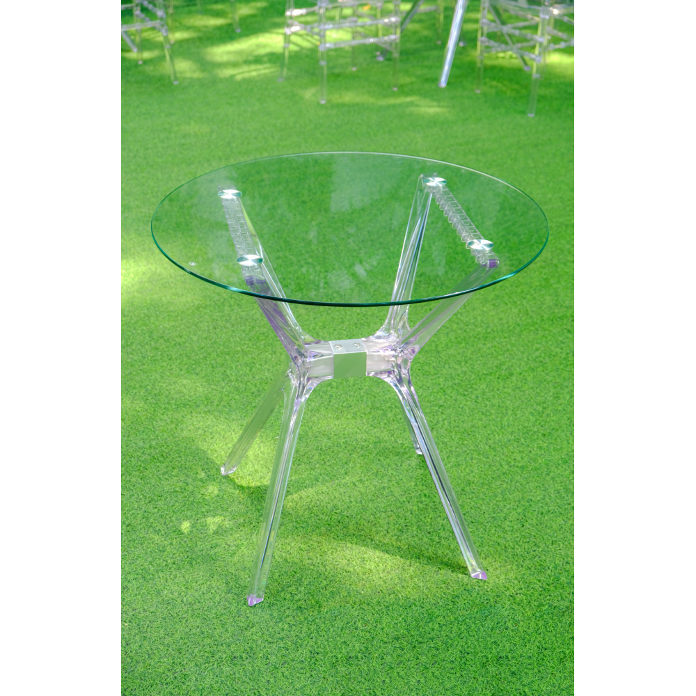 Diamond Chair – Bàn Ghế Bar Trong Suốt Hiện Đại Tinh Tế Cho Sự Kiện Sang Trọng