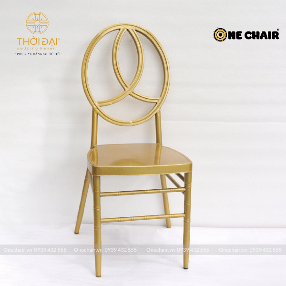 Cho thuê ghế phoenix sắt sơn tĩnh điện sự kiện tiệc cưới ngoài trời cao cấp tại quận 5, TP HCM