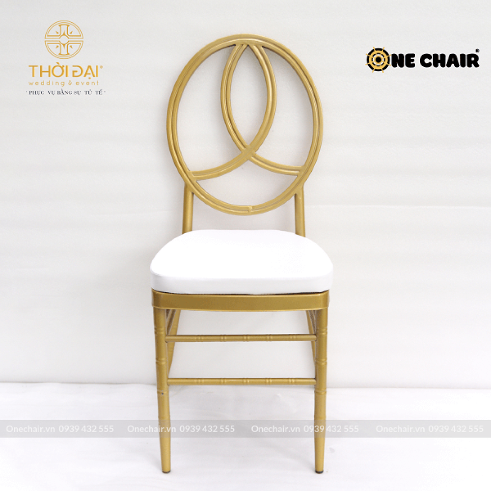 Cho thuê ghế phoenix sắt sơn tĩnh điện sự kiện tiệc cưới ngoài trời cao cấp tại quận 5, TP HCM