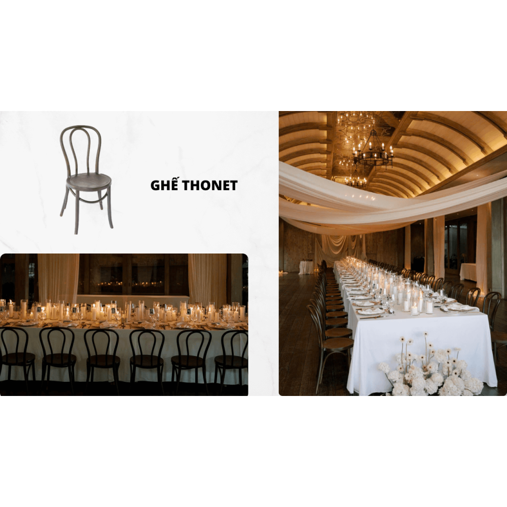 Cho Thuê Bàn Ghế Sự Kiện Hiện Đại Gò Vấp TPHCM – ONE CHAIR