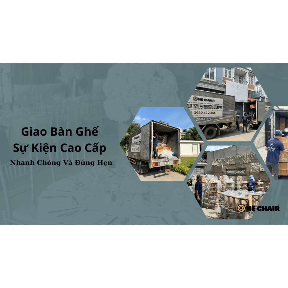 Cho Thuê Bàn Ghế Sự Kiện Hiện Đại Gò Vấp TPHCM – ONE CHAIR