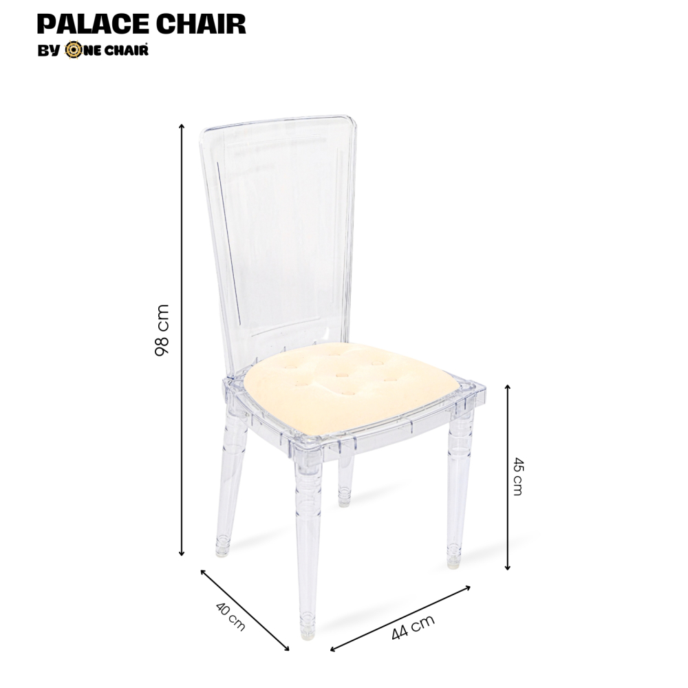 Palace Chair – Cho Thuê Ghế Sự Kiện Trong Suốt Đẳng Cấp & Lịch Thiệp