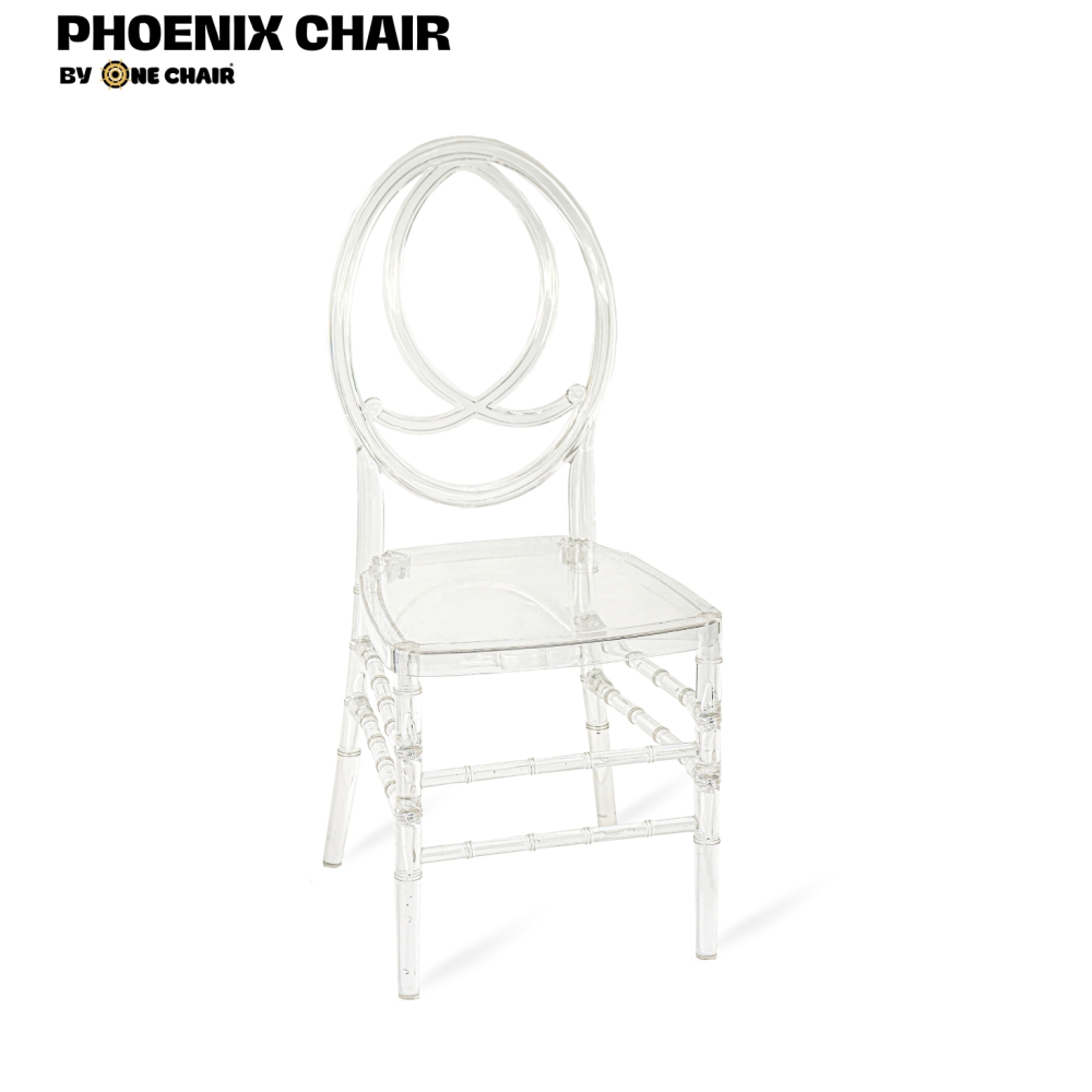 Phoenix Chair – Cho Thuê Ghế Sự Kiện Trong Suốt Cá Tính & Độc Đáo