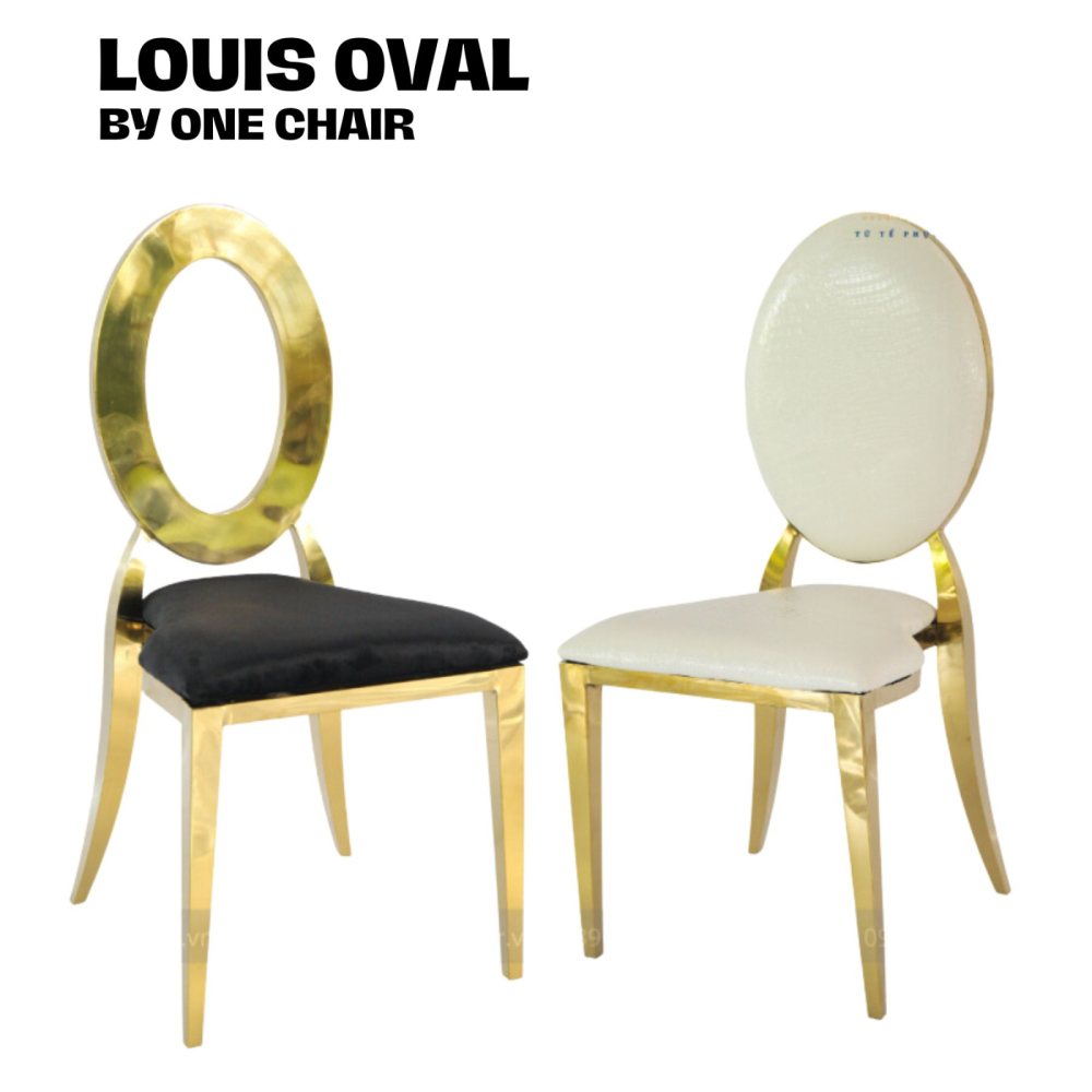 Ghế louis đám cưới nội thất nhà hàng tiệc cưới, khách sạn ghế mạ vàng sang trọng