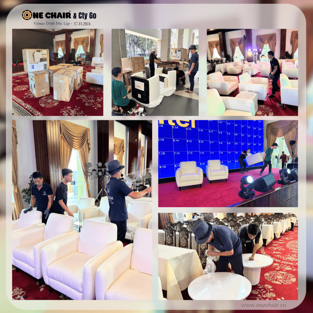 Cho thuê bàn ghế sự kiện quận 1 tphcm – ONE CHAIR