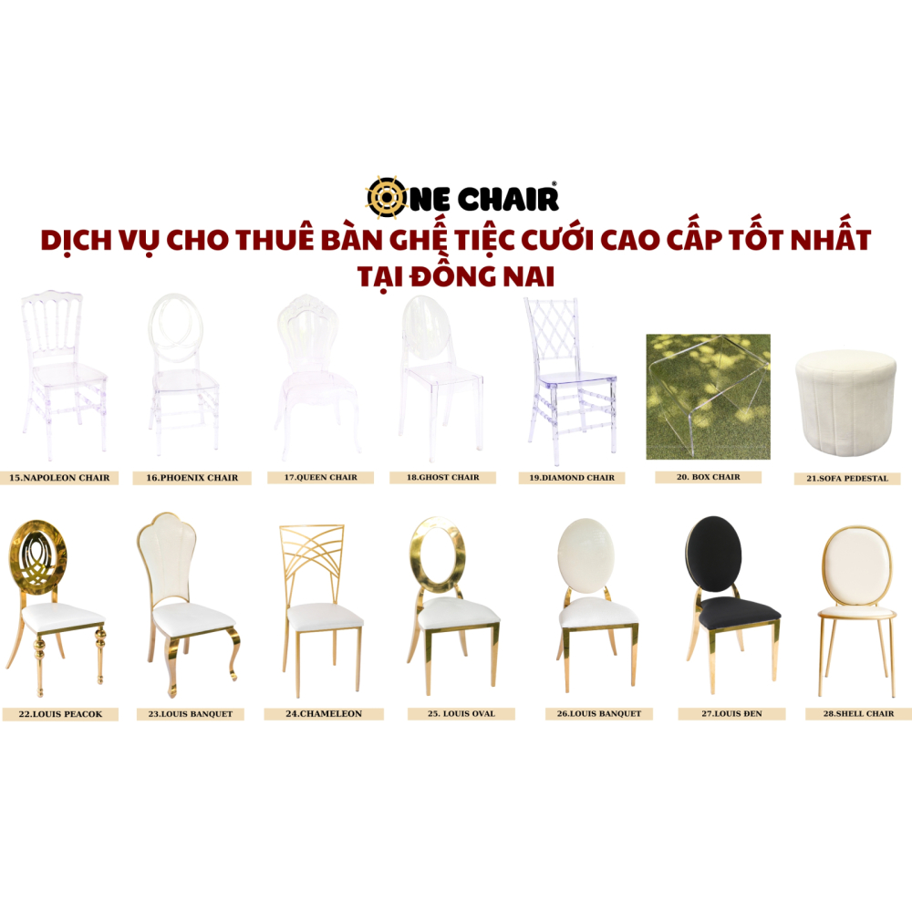 Dịch Vụ Cho Thuê Bàn Ghế Sự Kiện Tiệc Đám Cưới Đẹp, Hiện Đại Tại Đồng Nai