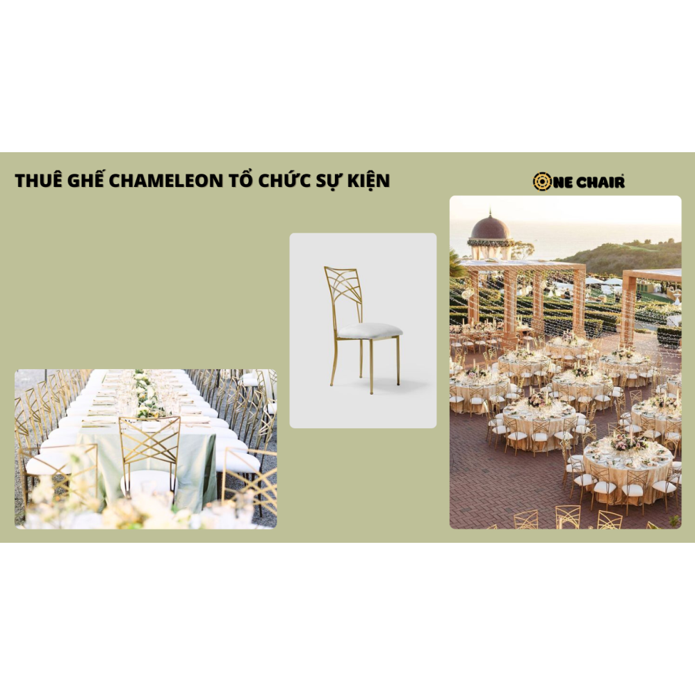 Cho Thuê Bàn Ghế Sự Kiện Hiện Đại Gò Vấp TPHCM – ONE CHAIR