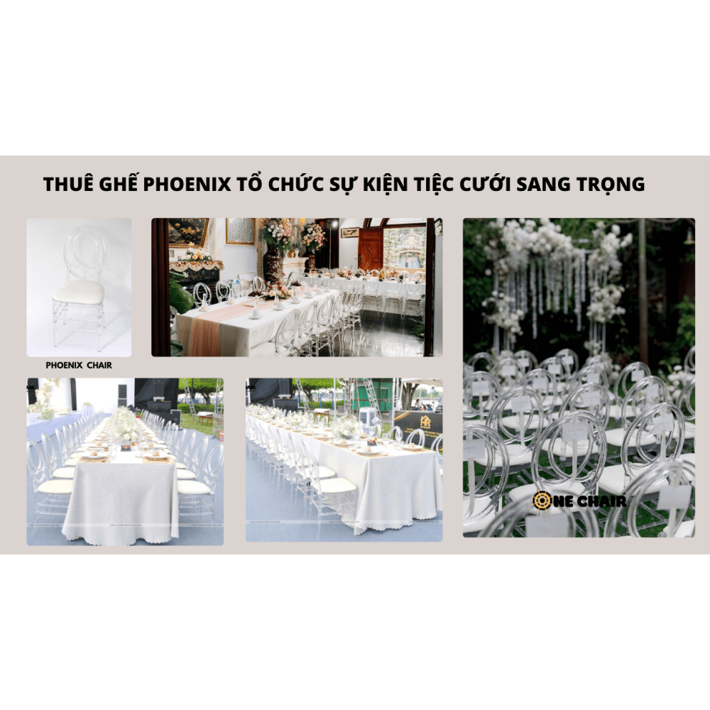 Cho Thuê Bàn Ghế Sự Kiện Cao Cấp Quận 12 TPHCM – ONE CHAIR
