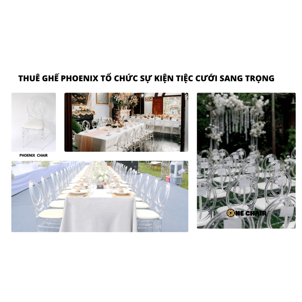 Cho Thuê Bàn Ghế Sự Kiện Đẹp Thủ Đức TPHCM – ONE CHAIR