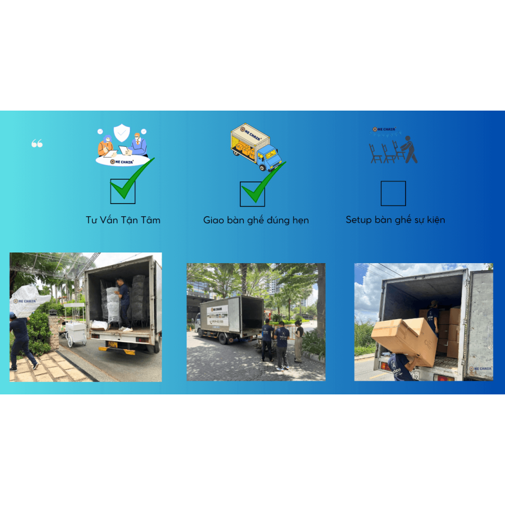 Cho thuê bàn ghế sự kiện quận 5 tphcm