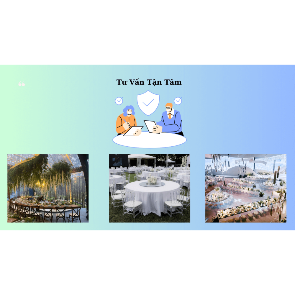 cho thuê bàn ghế sự kiện quận 2 tphcm