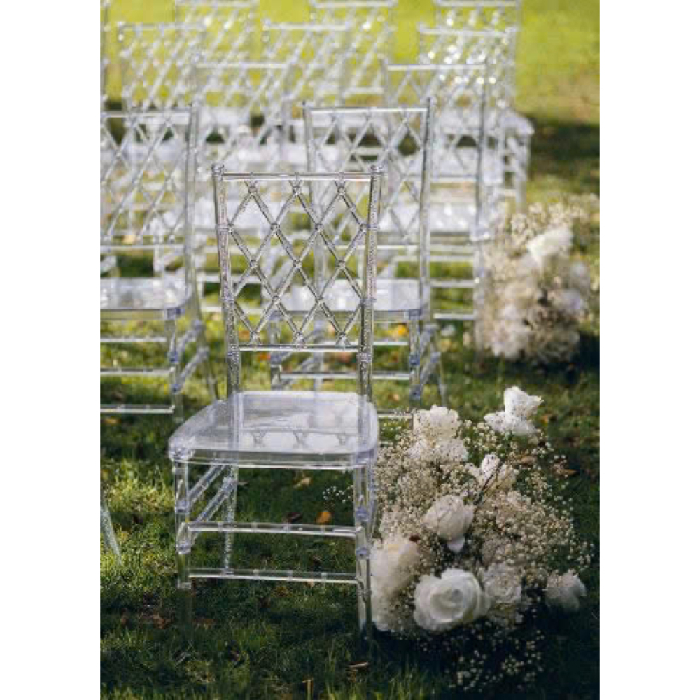 Diamond Chair - Cho Thuê Ghế Sự Kiện Trong Suốt Sang Trọng & Tinh Tế