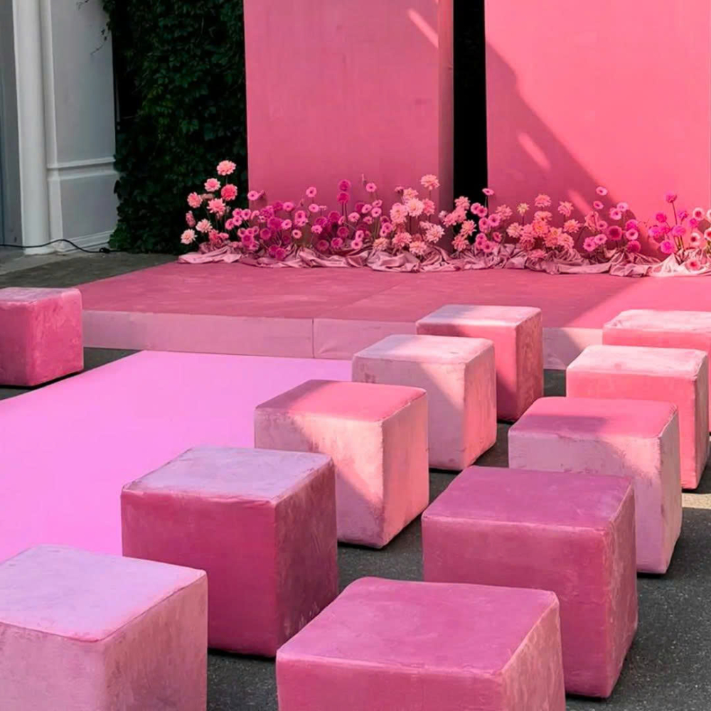DON SOFA VUÔNG MÀU PASTEL PINK – NGỌT NGÀO NHẸ NHÀNG