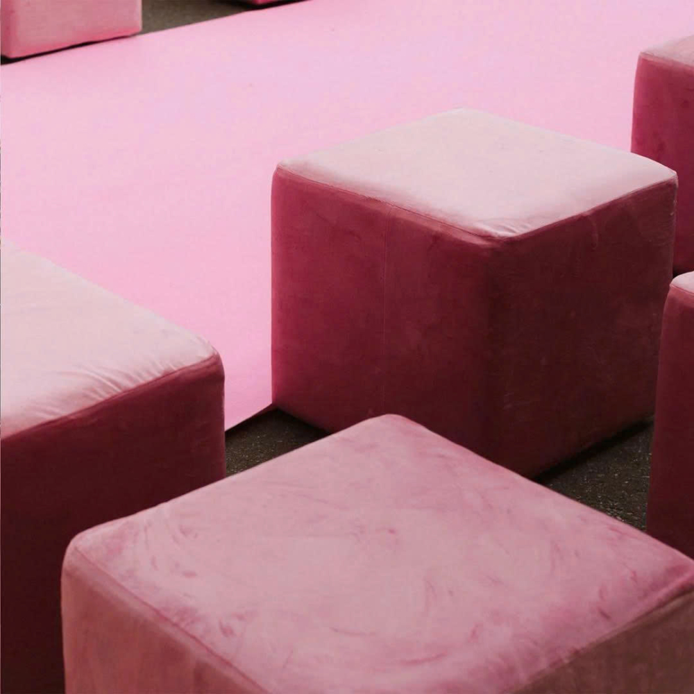 DON SOFA VUÔNG MÀU PASTEL PINK – NGỌT NGÀO NHẸ NHÀNG
