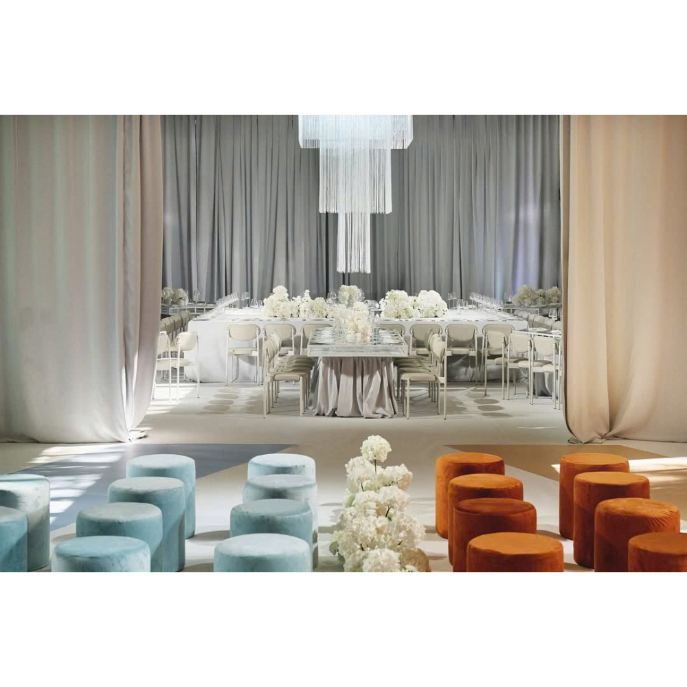 SOFA ĐÔN TRÒN MÀU ROYAL BLUE – ĐẲNG CẤP QUÝ PHÁI