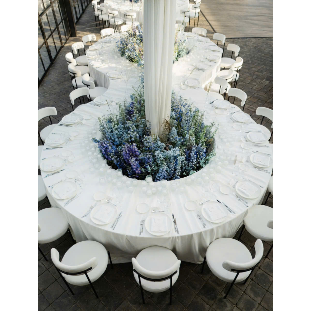 Bouclé White – Khung Kim Loại Đen | Ghế Sofa Mini Sang Trọng