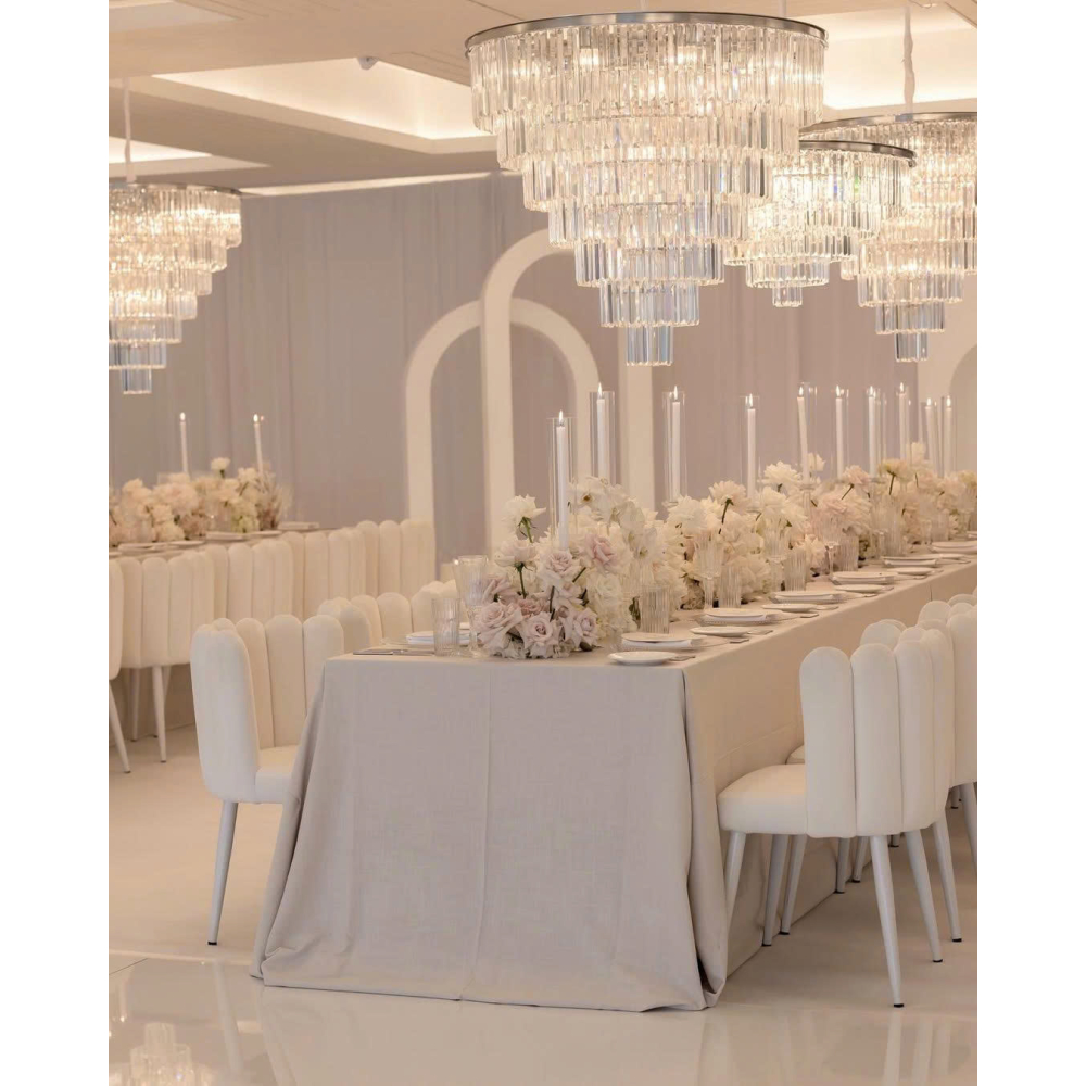 Tulip Chair – Trắng Kem | Ghế Sofa Mini Sang Trọng