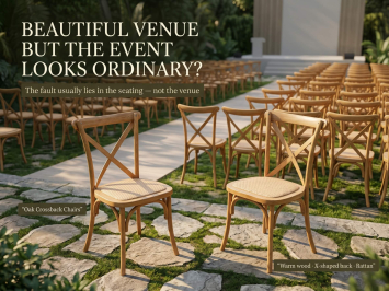 Venue Đẹp Nhưng Hội Nghị Trông Bình Thường — Lỗi Không Nằm Ở Venue, Nằm Ở 3 Zone Nội Thất Này