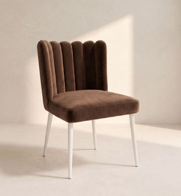 Tulip Chair – Chocolate Brown