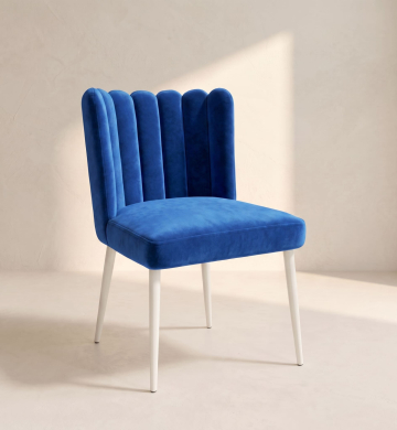 Tulip Chair – Cobalt Blue