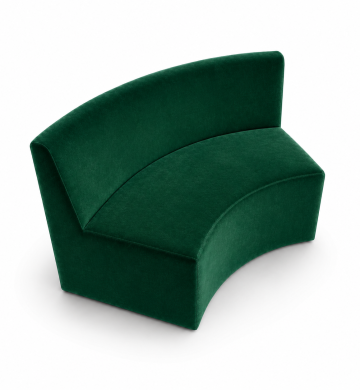 Sofa Cong Modular Sự Kiện Arc Emerald – Đường Cong Kiến Trúc Tôn Vinh Không Gian Luxury | ONE CHAIR