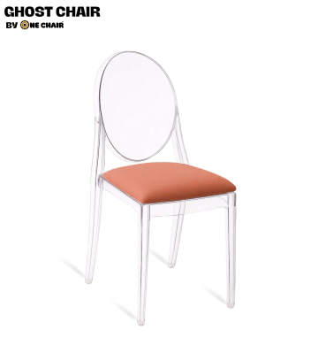 Ghost Chair – Nệm Cam Đất | Tối Giản & Phá Cách