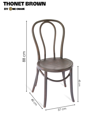 Thonet Brown - Nét Đẹp Cổ Điển Tỏa Sáng Trong Không Gian