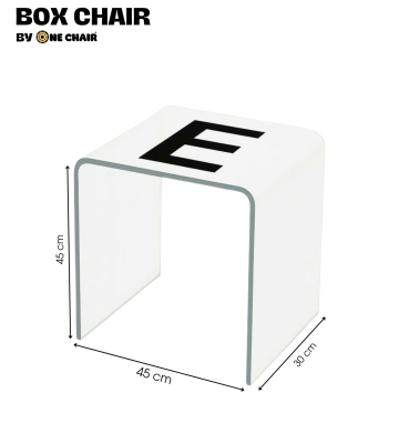 BOX CHAIR CHỮ E – Chỉn Chu & Hiện Đại