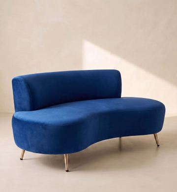 Flow Sofa – Cobalt Blue