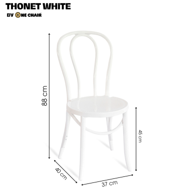 Thonet White – Tối Giản Và Thanh Lịch Cho Không Gian Cưới Hiện Đại