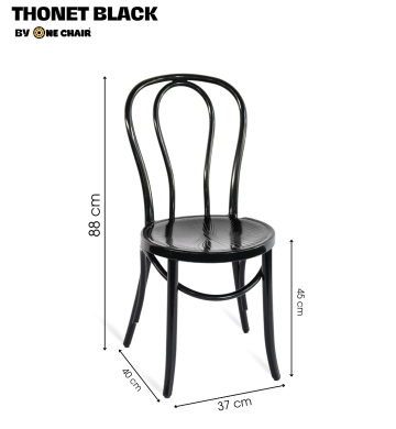 Thonet Black – Sắc Độ Tối Giản Tạo Nét Chạm Cá Tính 