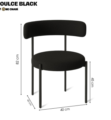 Ghế Sofa Sự Kiện Boucle Đen – Tạo Dấu Ấn Đẳng Cấp Cho Không Gian Sự Kiện