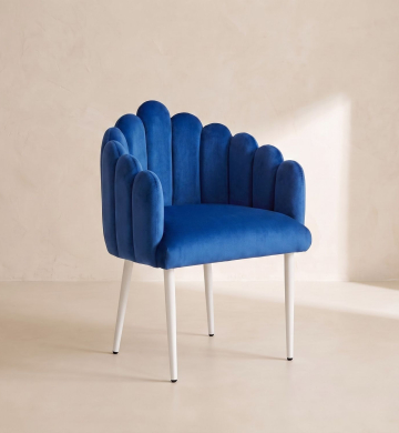 Bloom Accent Chair – Cobalt Blue