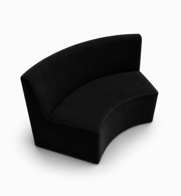 Sofa Cong Modular Arc Black – Tối Giản Tuyệt Đối Cho Không Gian Sự Kiện Đẳng Cấp | ONE CHAIR
