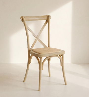 Crossback Chair – Ivory