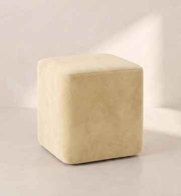 Đôn Vuông – Butter Yellow