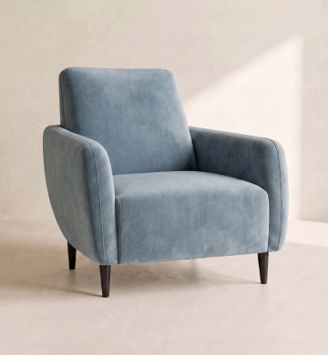 Single Sofa – Powder Blue
